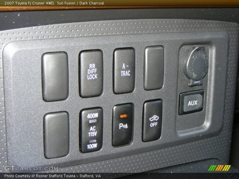 Sun Fusion / Dark Charcoal 2007 Toyota FJ Cruiser 4WD