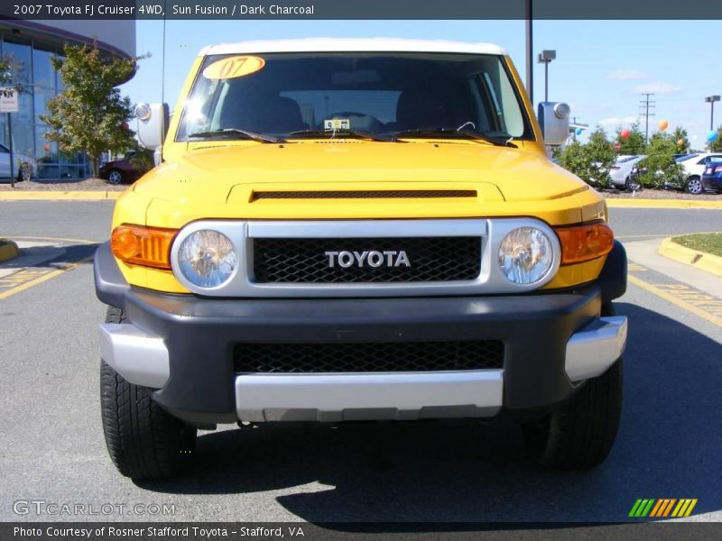 Sun Fusion / Dark Charcoal 2007 Toyota FJ Cruiser 4WD