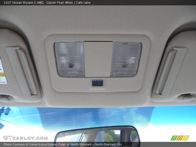 Glacier Pearl White / Cafe Latte 2007 Nissan Murano S AWD