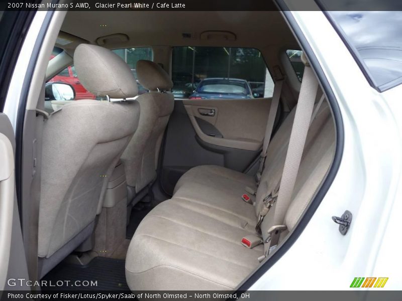 Glacier Pearl White / Cafe Latte 2007 Nissan Murano S AWD