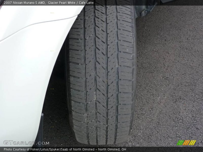 Glacier Pearl White / Cafe Latte 2007 Nissan Murano S AWD