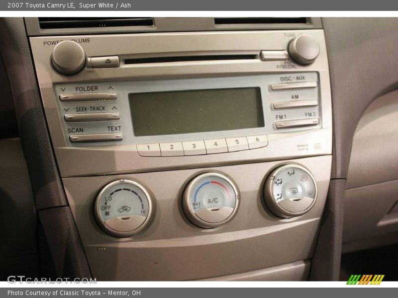 Super White / Ash 2007 Toyota Camry LE