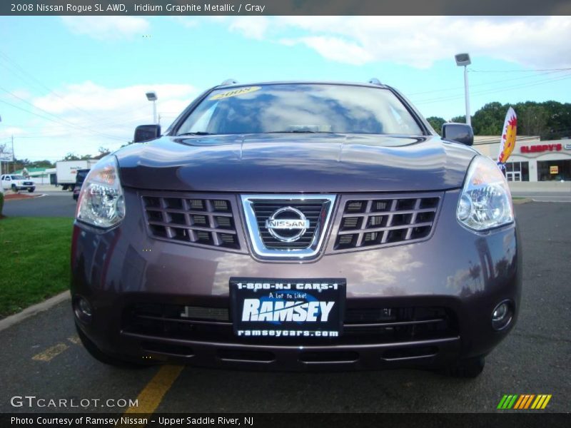 Iridium Graphite Metallic / Gray 2008 Nissan Rogue SL AWD