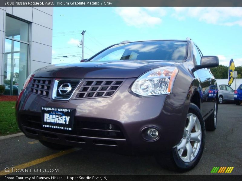 Iridium Graphite Metallic / Gray 2008 Nissan Rogue SL AWD