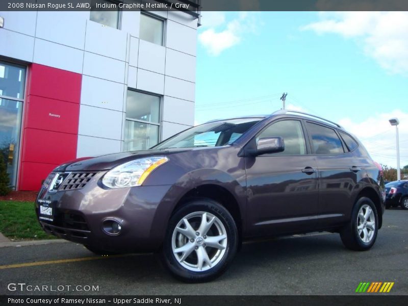Iridium Graphite Metallic / Gray 2008 Nissan Rogue SL AWD