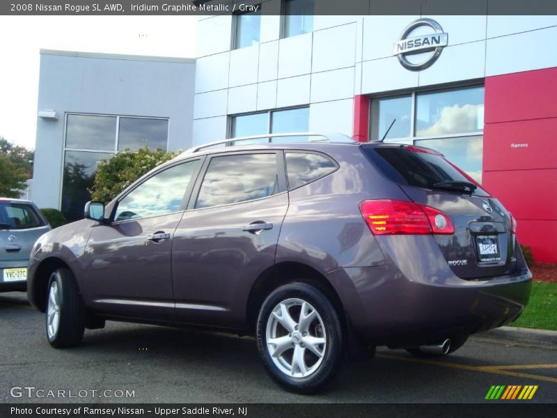 Iridium Graphite Metallic / Gray 2008 Nissan Rogue SL AWD
