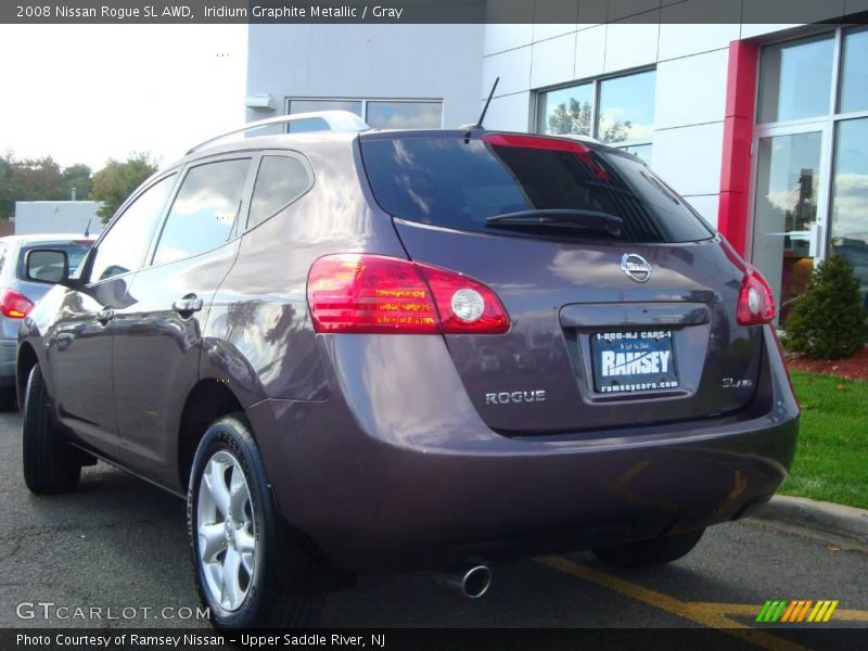 Iridium Graphite Metallic / Gray 2008 Nissan Rogue SL AWD