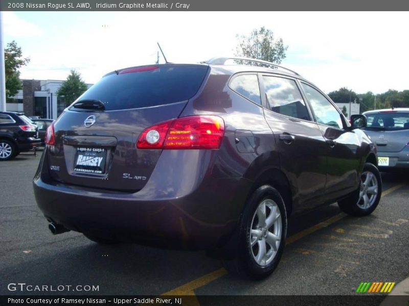 Iridium Graphite Metallic / Gray 2008 Nissan Rogue SL AWD
