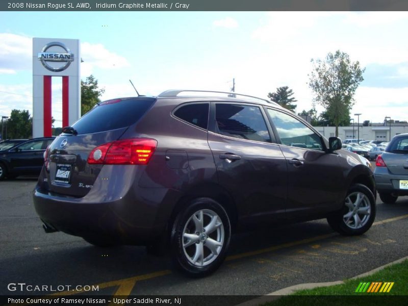 Iridium Graphite Metallic / Gray 2008 Nissan Rogue SL AWD