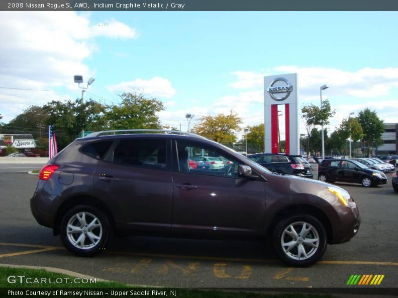 Iridium Graphite Metallic / Gray 2008 Nissan Rogue SL AWD
