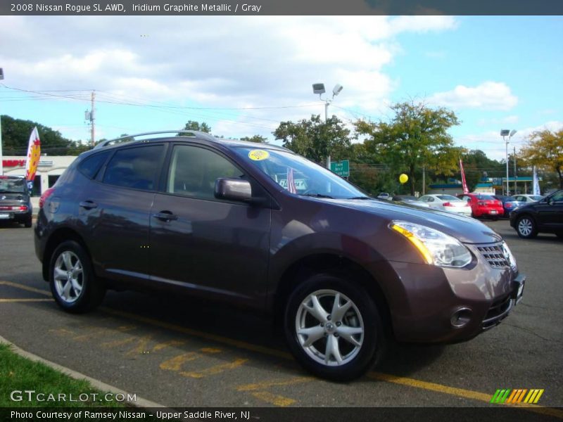 Iridium Graphite Metallic / Gray 2008 Nissan Rogue SL AWD