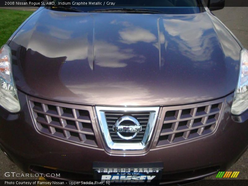 Iridium Graphite Metallic / Gray 2008 Nissan Rogue SL AWD