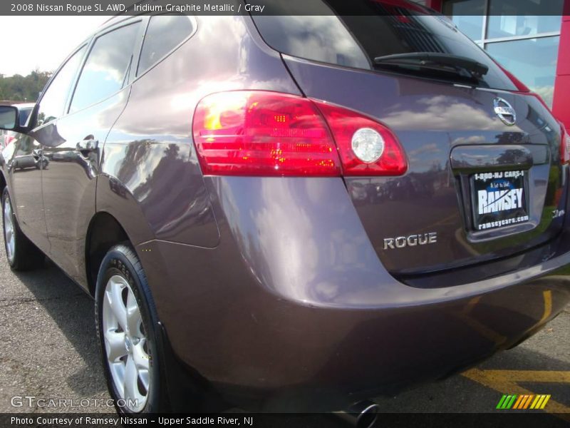 Iridium Graphite Metallic / Gray 2008 Nissan Rogue SL AWD