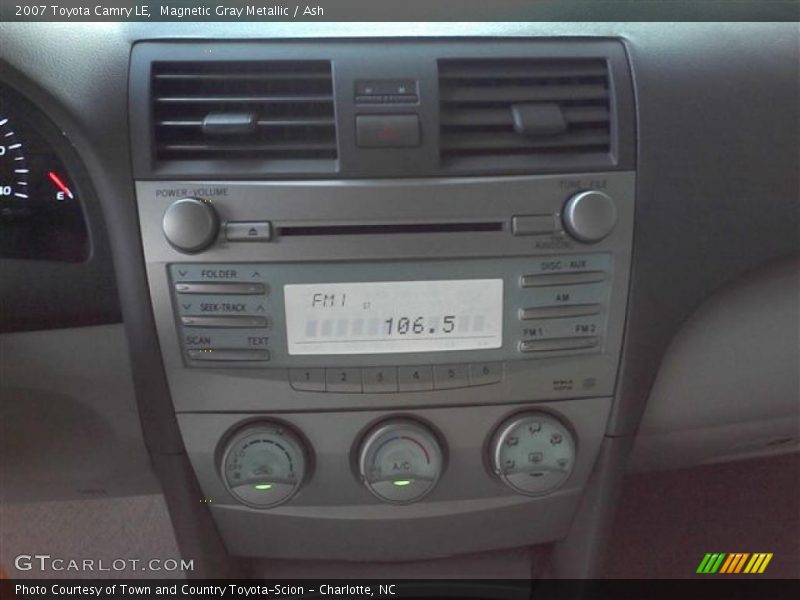 Magnetic Gray Metallic / Ash 2007 Toyota Camry LE