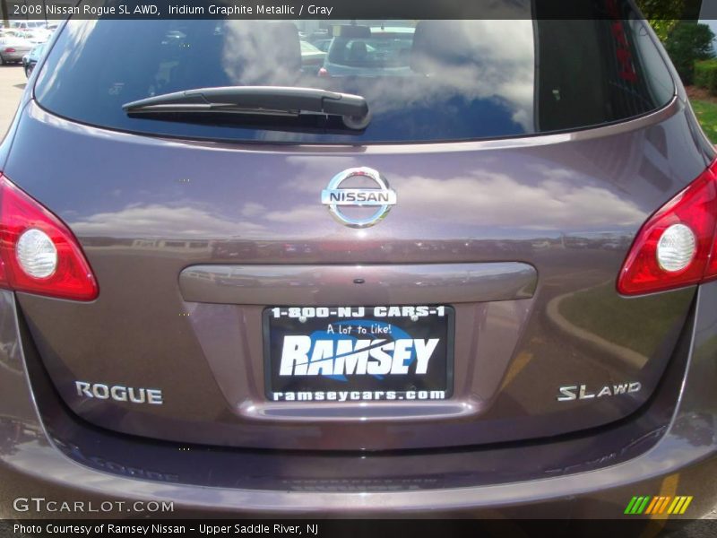 Iridium Graphite Metallic / Gray 2008 Nissan Rogue SL AWD