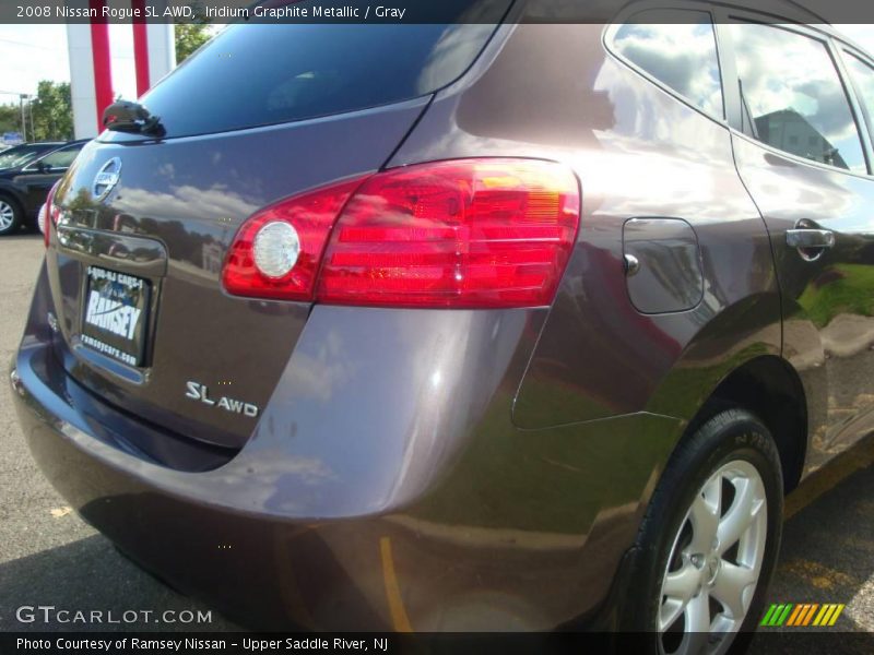 Iridium Graphite Metallic / Gray 2008 Nissan Rogue SL AWD