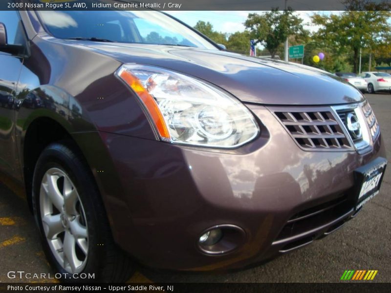 Iridium Graphite Metallic / Gray 2008 Nissan Rogue SL AWD