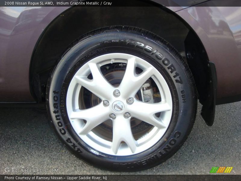 Iridium Graphite Metallic / Gray 2008 Nissan Rogue SL AWD