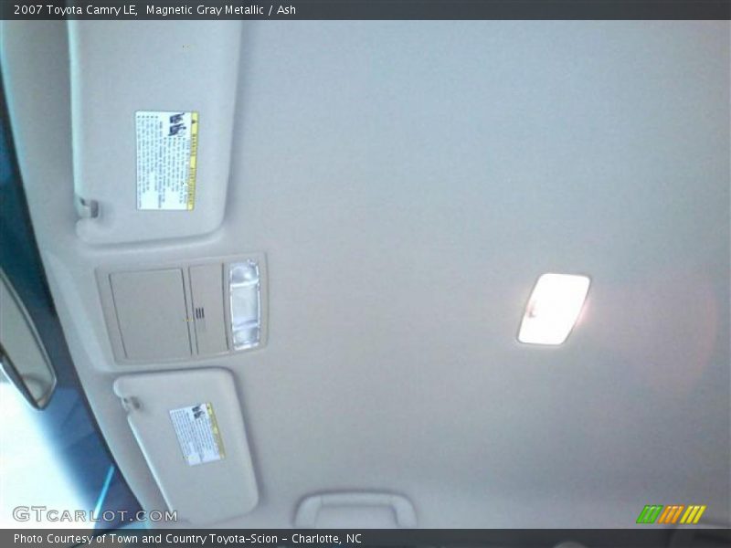 Magnetic Gray Metallic / Ash 2007 Toyota Camry LE