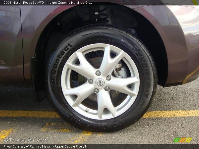 Iridium Graphite Metallic / Gray 2008 Nissan Rogue SL AWD