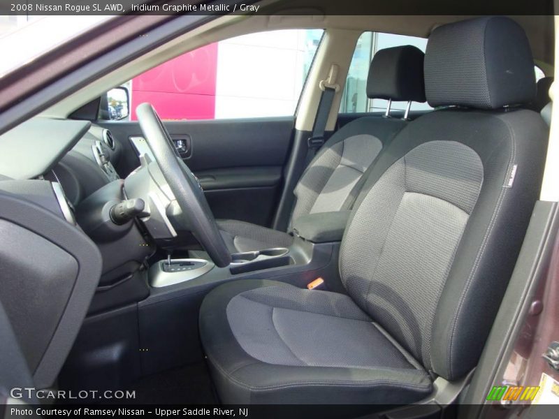 Iridium Graphite Metallic / Gray 2008 Nissan Rogue SL AWD