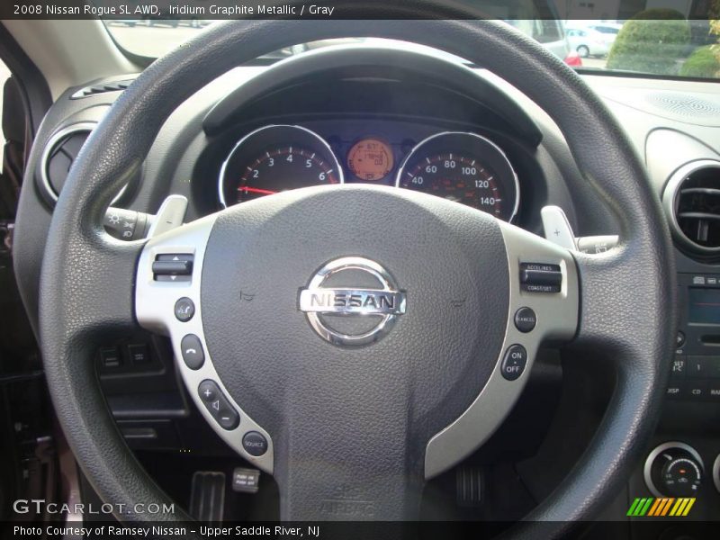 Iridium Graphite Metallic / Gray 2008 Nissan Rogue SL AWD