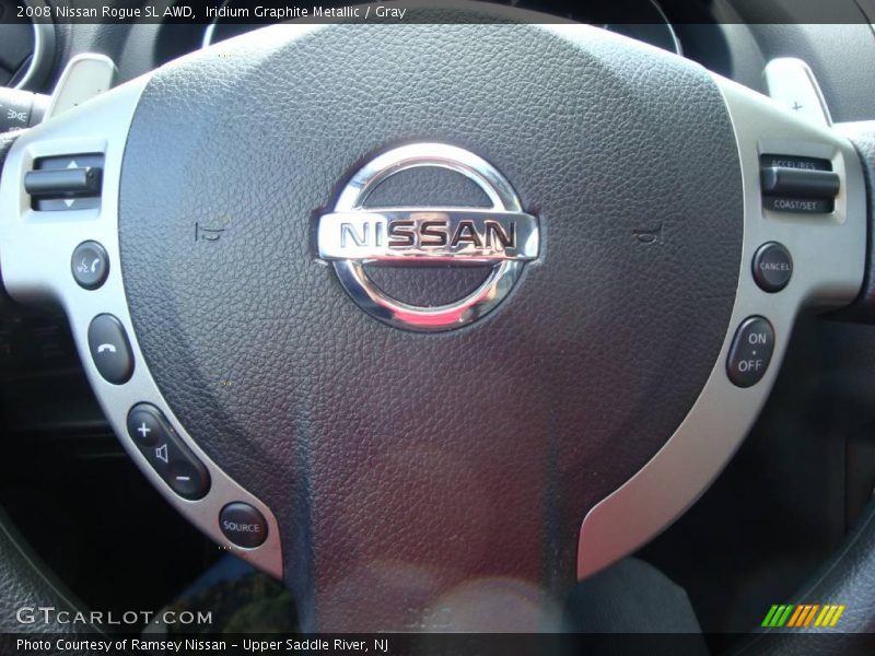 Iridium Graphite Metallic / Gray 2008 Nissan Rogue SL AWD