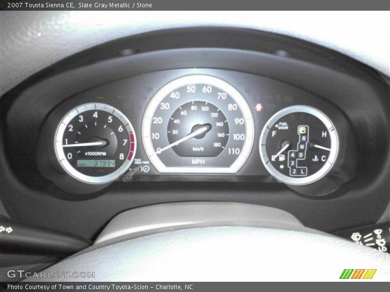 Slate Gray Metallic / Stone 2007 Toyota Sienna CE