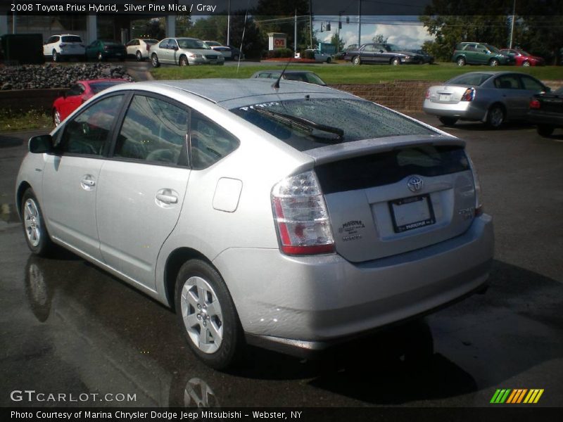 Silver Pine Mica / Gray 2008 Toyota Prius Hybrid