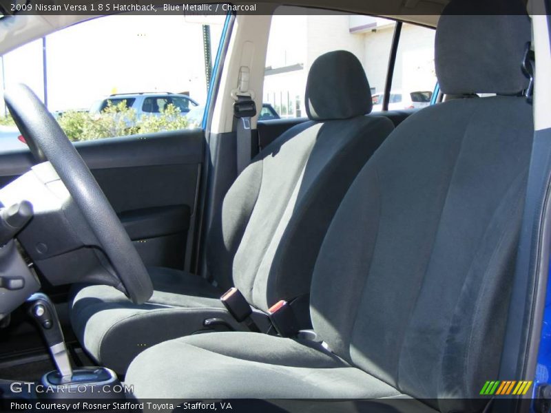 Blue Metallic / Charcoal 2009 Nissan Versa 1.8 S Hatchback