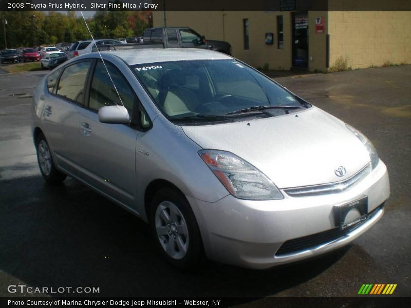 Silver Pine Mica / Gray 2008 Toyota Prius Hybrid