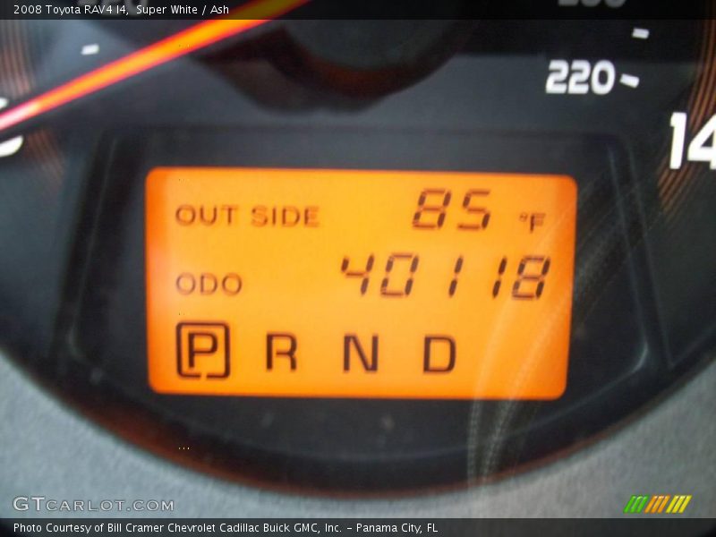 Super White / Ash 2008 Toyota RAV4 I4
