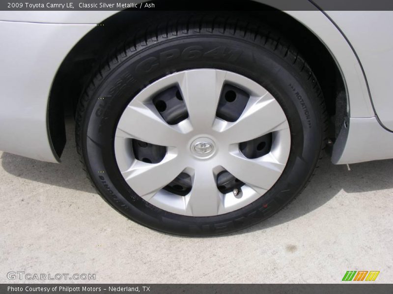 Classic Silver Metallic / Ash 2009 Toyota Camry LE