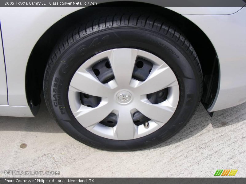 Classic Silver Metallic / Ash 2009 Toyota Camry LE
