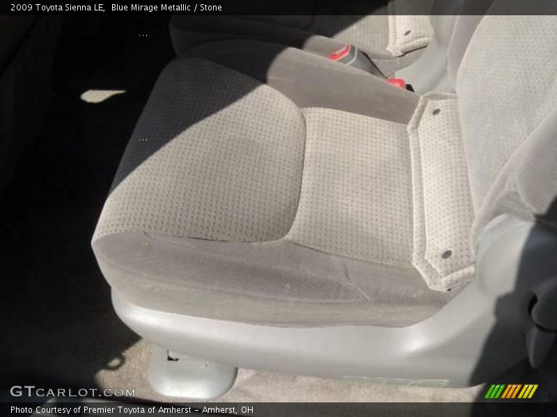 Blue Mirage Metallic / Stone 2009 Toyota Sienna LE