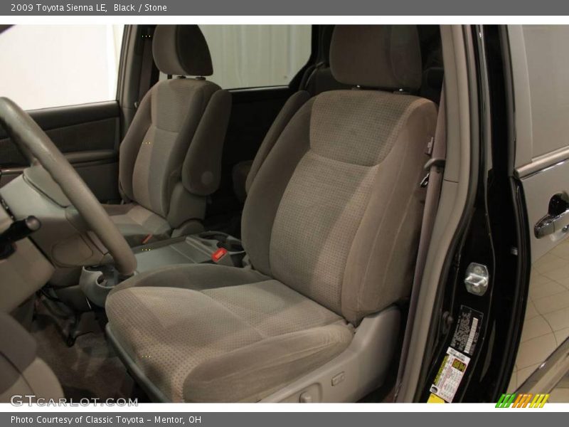 Black / Stone 2009 Toyota Sienna LE