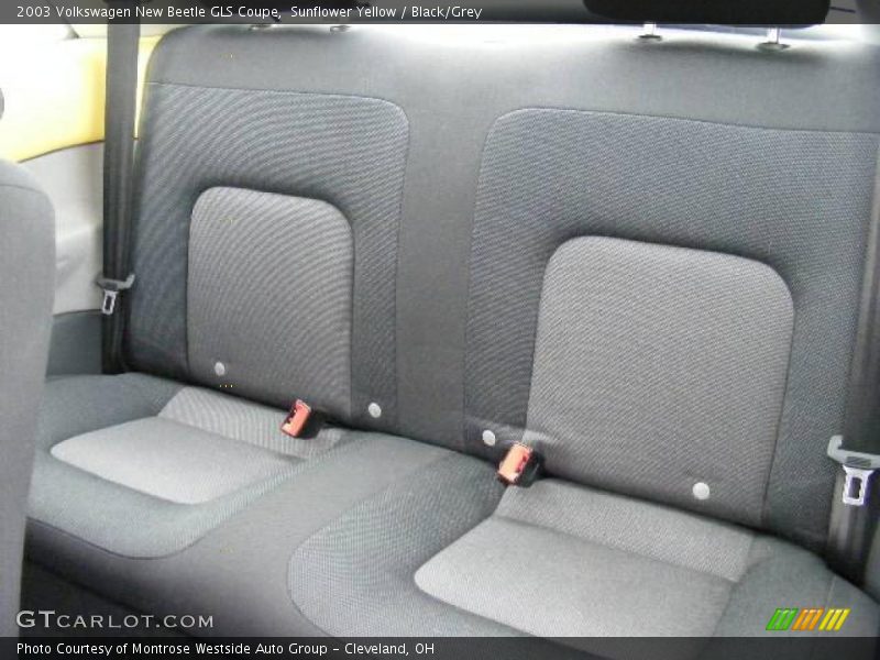 Sunflower Yellow / Black/Grey 2003 Volkswagen New Beetle GLS Coupe