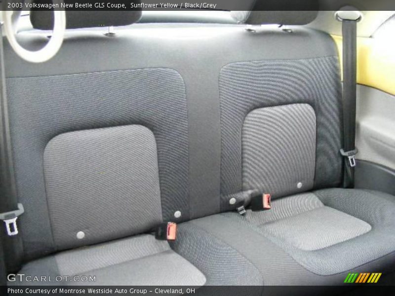Sunflower Yellow / Black/Grey 2003 Volkswagen New Beetle GLS Coupe