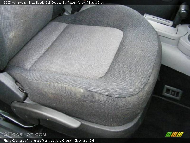 Sunflower Yellow / Black/Grey 2003 Volkswagen New Beetle GLS Coupe