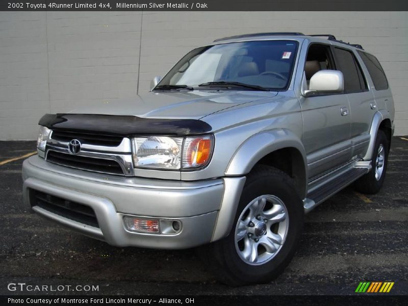 Millennium Silver Metallic / Oak 2002 Toyota 4Runner Limited 4x4