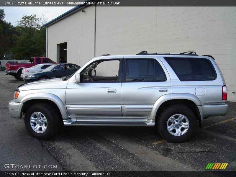 Millennium Silver Metallic / Oak 2002 Toyota 4Runner Limited 4x4