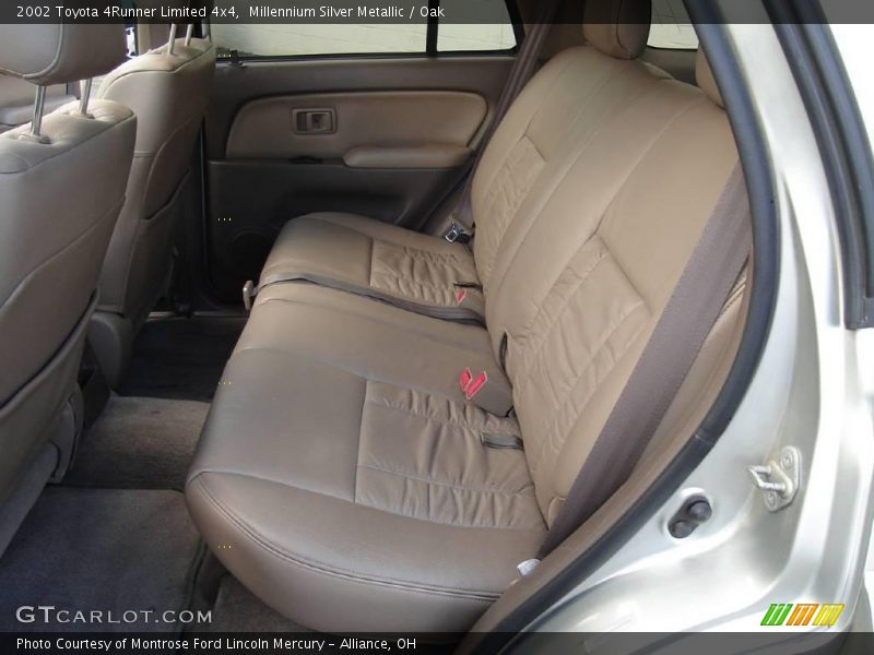 Millennium Silver Metallic / Oak 2002 Toyota 4Runner Limited 4x4