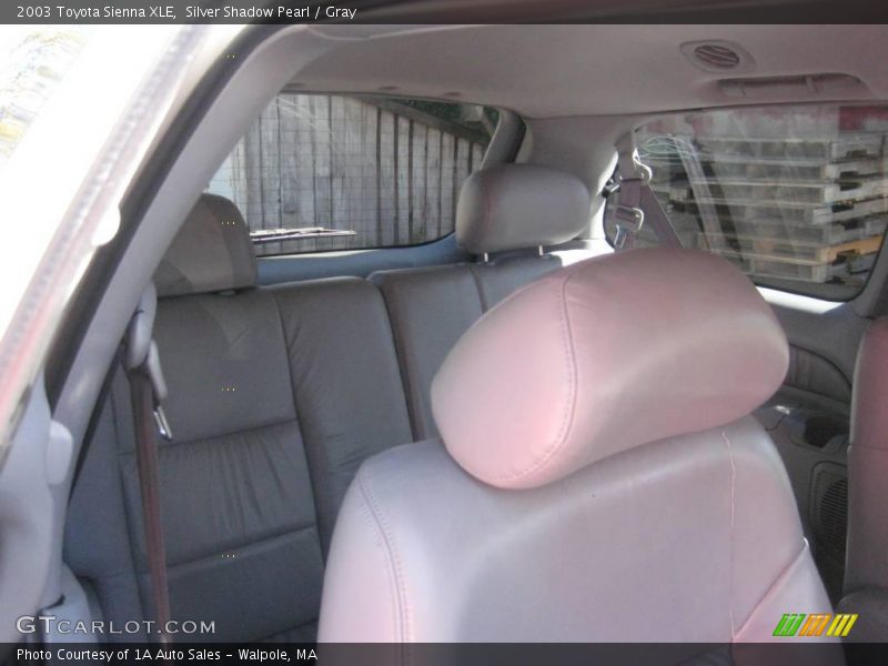 Silver Shadow Pearl / Gray 2003 Toyota Sienna XLE