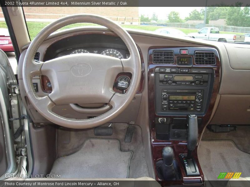 Millennium Silver Metallic / Oak 2002 Toyota 4Runner Limited 4x4