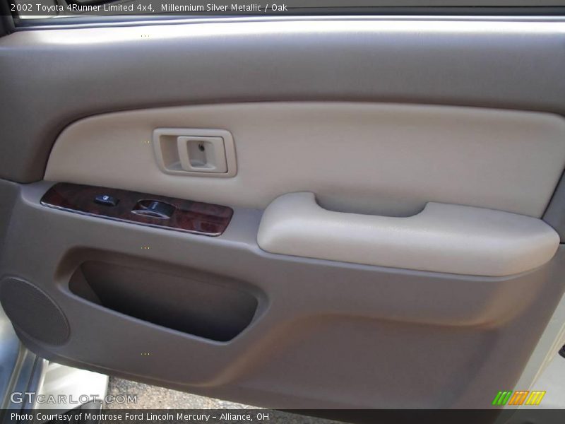 Millennium Silver Metallic / Oak 2002 Toyota 4Runner Limited 4x4
