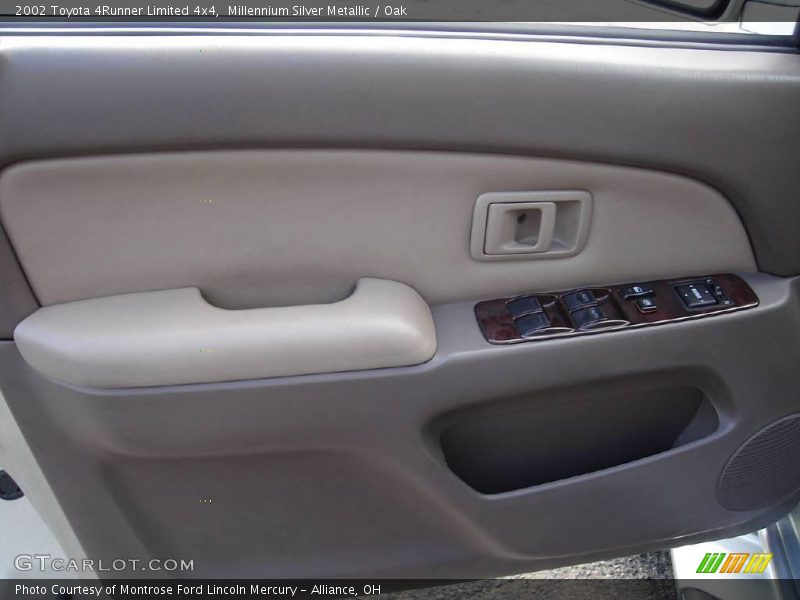 Millennium Silver Metallic / Oak 2002 Toyota 4Runner Limited 4x4