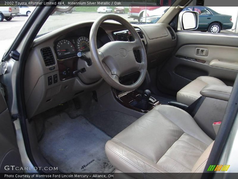 Millennium Silver Metallic / Oak 2002 Toyota 4Runner Limited 4x4