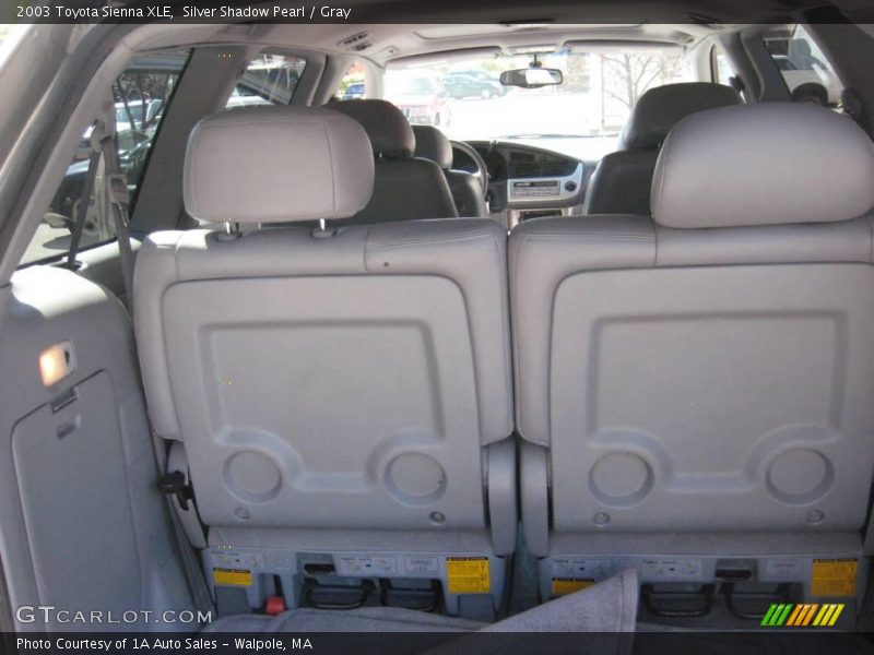 Silver Shadow Pearl / Gray 2003 Toyota Sienna XLE