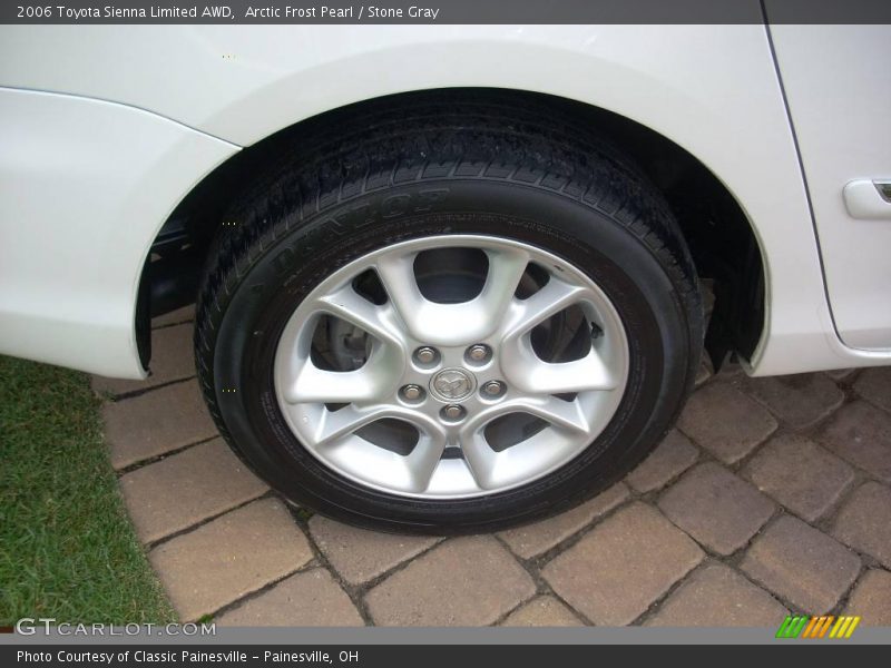 Arctic Frost Pearl / Stone Gray 2006 Toyota Sienna Limited AWD