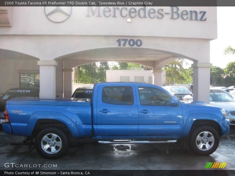 Speedway Blue / Graphite Gray 2006 Toyota Tacoma V6 PreRunner TRD Double Cab